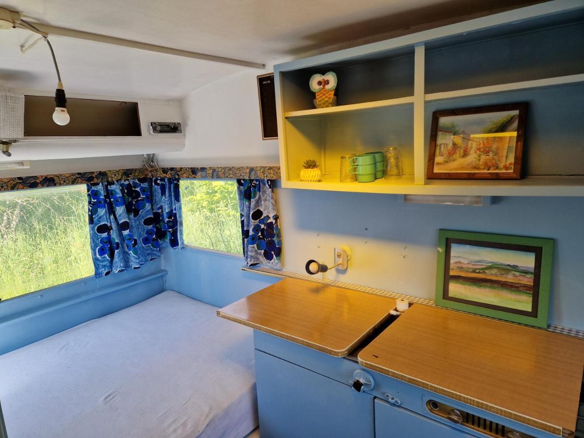 Camping La Foret Du Morvan Vintage Caravan Larochemillay Εξωτερικό φωτογραφία