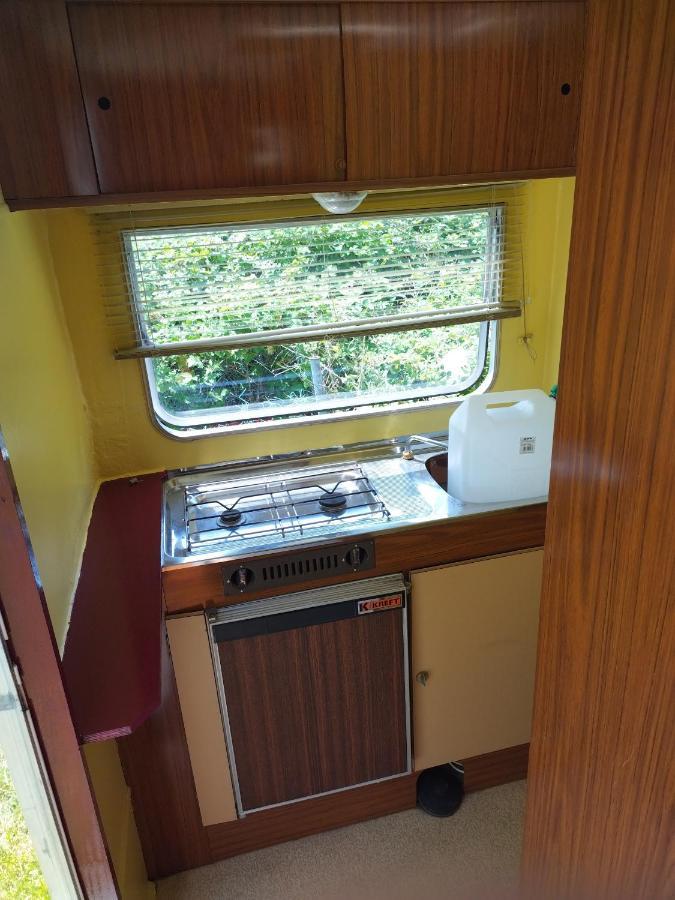 Camping La Foret Du Morvan Vintage Caravan Larochemillay Εξωτερικό φωτογραφία